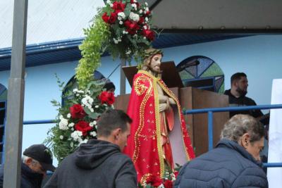 Missa em louvor ao Bom Jesus em Campo Mendes teve o Pároco Sebastião presidindo com liturgia da Rádio Campo Aberto